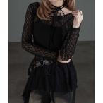 ショッピングレース tシャツ カスケードフリルレーストップス「ZOZOTOWN限定アイテム」 レディース