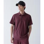 ポロシャツ 「MASTER BUNNY EDITION」メッシュトリコットプリント半袖ポロシャツ メンズ