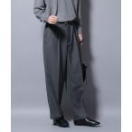ショッピングnano パンツ 「大人のワイドパンツ」ドライギャバワイドイージースラックス メンズ