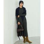 ショッピングuvカット ワンピース 「UVカット/抗菌防臭」マイビューティニット フレアワンピース