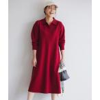 ワンピース スキッパーニット ワンピース