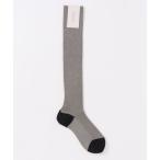 靴下 babaco Lurex Fine Ribbed Knee High Socks レディース