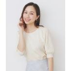 ニット セーター パフスリーブニット「洗濯機洗い可」 レディース