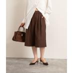 パンツ 「MAQWEL/マクウェル」ウォッシャブルバミューダパンツ レディース