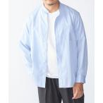 ショッピングバンド シャツ SHIPS: 140S ブロード バンドカラー シャツ メンズ