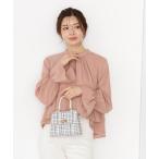 ショッピングブラウス ブラウス シャツ 「ウォッシャブル」ヘムフレアブラウス / 1215210913 レディース