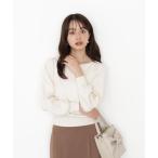 ニット セーター 「ハンドウォッシャブル」前後２ＷＡＹパールニット / 1215270901 レディース