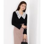 ニット セーター レース襟付きニット / 1215270923 レディース