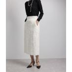 スカート ジャガードタイトスカート/セットアップ対応