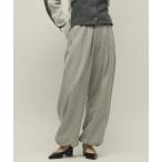  слаксы брюки Firsthand/ First рука ось картон тренировочный брюки / tuck широкий брюки женский 