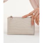 ショッピングミニ財布 財布 キャリーL字ミニ財布 イタリアンクロコ型押しVer. レディース メンズ