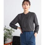 ブラウス シャツ 洗える　ラッフルブラウス レディース