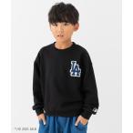 トレーナー  「MLB」ワイドシルエット サガラ刺繍ロゴ 裏毛トレーナー キッズ 子供服 男の子 女の子
