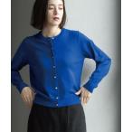 ショッピングウール カーディガン クルーニットカーディガン/エクストラファインメリノウール「THEシリーズ/洗濯機OK」「6col/S〜LL」 レディース