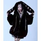 ブルゾン アウター 「REFLEM/レフレム」うさ耳BIGファーパーカー/ファーブルゾン フーディー レディース メンズ