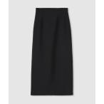 スカート 「LOULOU WILLOUGHBY」ウール混ダブルクロスタイトスカート