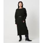 ワンピース 「MARW UNITED ARROWS」ロング ニット ワンピース