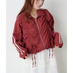 ブルゾン アウター 「25AW/2サイズ展開」リボンラインZIPブルゾン レディース