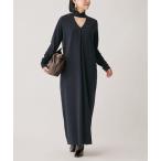 ワンピース wool mix Bow ワンピース