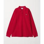 ポロシャツ 「別注」「LACOSTE」ロングスリーブ ピケ スキッパー メンズ