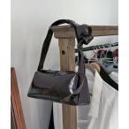 ハンドバッグ 「CHRISTIAN VILLA」横長レザーハンドバッグ(Q56455)