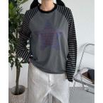 tシャツ ボーダーラグランロンT レディース メンズ