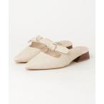 「EVOL」 ミュール M ベージュ レディース