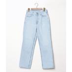 [upperhights] повреждение обработка Denim брюки 22 голубой женский 