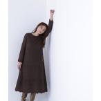 ワンピース レーシー編みニットワンピース