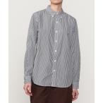 ショッピングジムフレックス ブラウス シャツ Gymphlex | コットン 長袖ボタンダウンシャツ STRIPE WOMEN レディース