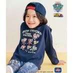 tシャツ 「パウ・パトロール×SLAPSLIP」ビッグトラックプリントTシャツ(90~130cm) キッズ 子供服 男の子 女の子