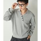 ポロシャツ Decorative button Thermal skipper Polo / フェイクボタンサーマルスキッパーポロ 「2025AW」
