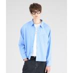 シャツ basic cropped st