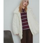 ショッピングアウター ブルゾン アウター 中綿 スタンドカラー ボリューム ブルゾン レディース