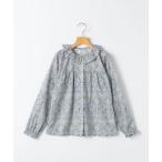 ブラウス シャツ SHIPS KIDS:140〜150cm / リバティ フリルカラー ブラウス キッズ 子供服 女の子