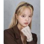 カチューシャ 「 BARELY BLUE / ベアリーブルー 」 チェック カチューシャ