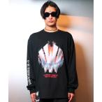 tシャツ Metal logo flames メンズ レディース
