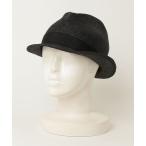 ショッピングストローハット 「OVERRIDE」 ストローハット - ブラック メンズ