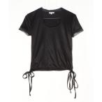 [TO BE CHIC] трикотаж с коротким рукавом 2 черный женский 