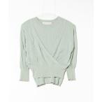 [31 Sons de mode] вязаный ансамбль 36 зеленый женский 