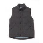 ショッピングダウンベスト 「LACOSTE」 ダウンベスト - グレー メンズ