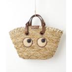 「ANYA HINDMARCH」 かごバッグ - ベージュ レディース