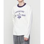 ショッピング長袖tシャツ tシャツ FilMelange | 「別注」 ヴィンテージ天竺 リンガー長袖Tシャツ MEN メンズ レディース