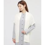 ベスト ジレ リブカラージレ レディース