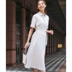 ショッピングSTUART ワンピース 「ウォッシャブル/防しわ性/UV対策」フロータブルツイル　ワンピース