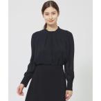 ショッピングSTUART ブラウス シャツ ラメジャガードストライプ　ブラウス レディース