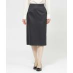 ショッピングSTUART スカート 「ウォッシャブル/防しわ性」ウールフランネル　スカート