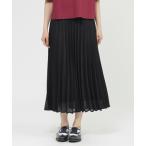 スカート 「ウォッシャブル」リネンライクカラミ　スカート