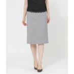 スカート 「防しわ性/ウォッシャブル」ファインウールストレッチ　スカート