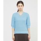 ショッピングSTUART ニット セーター 「ウォッシャブル」コットンコード　プルオーバー レディース